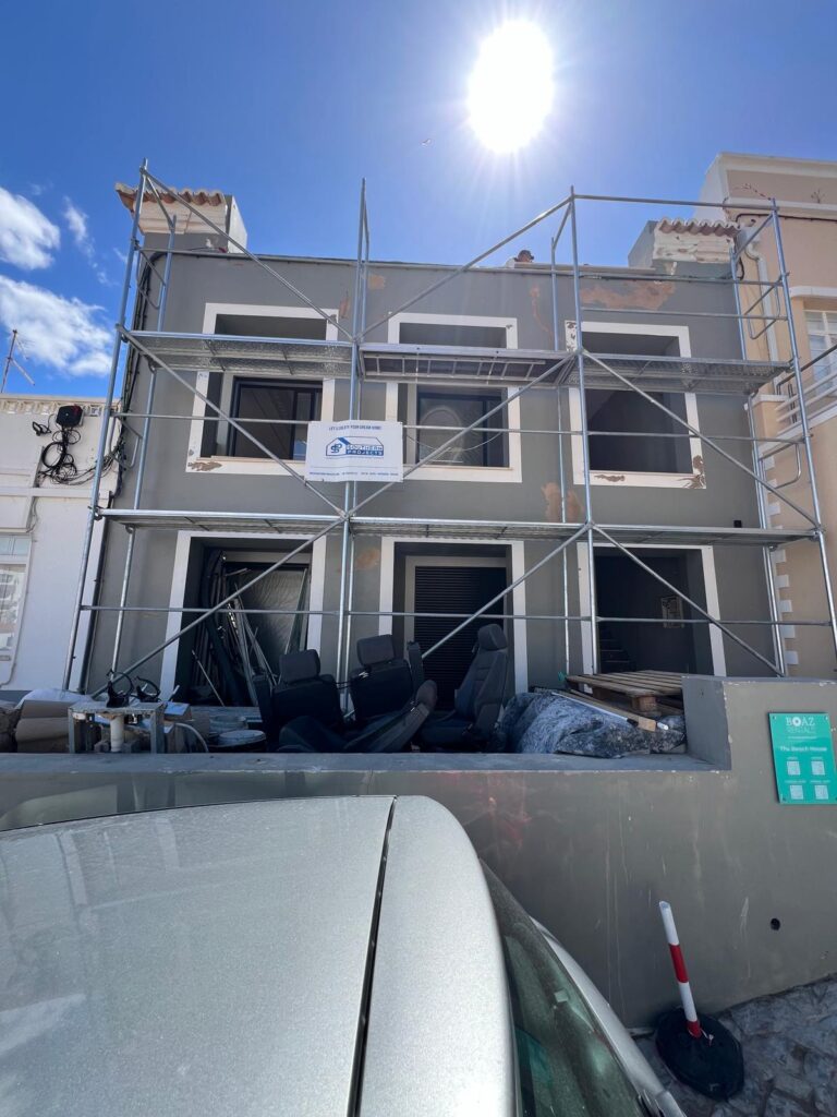 Scaffolding in Carvoeiro