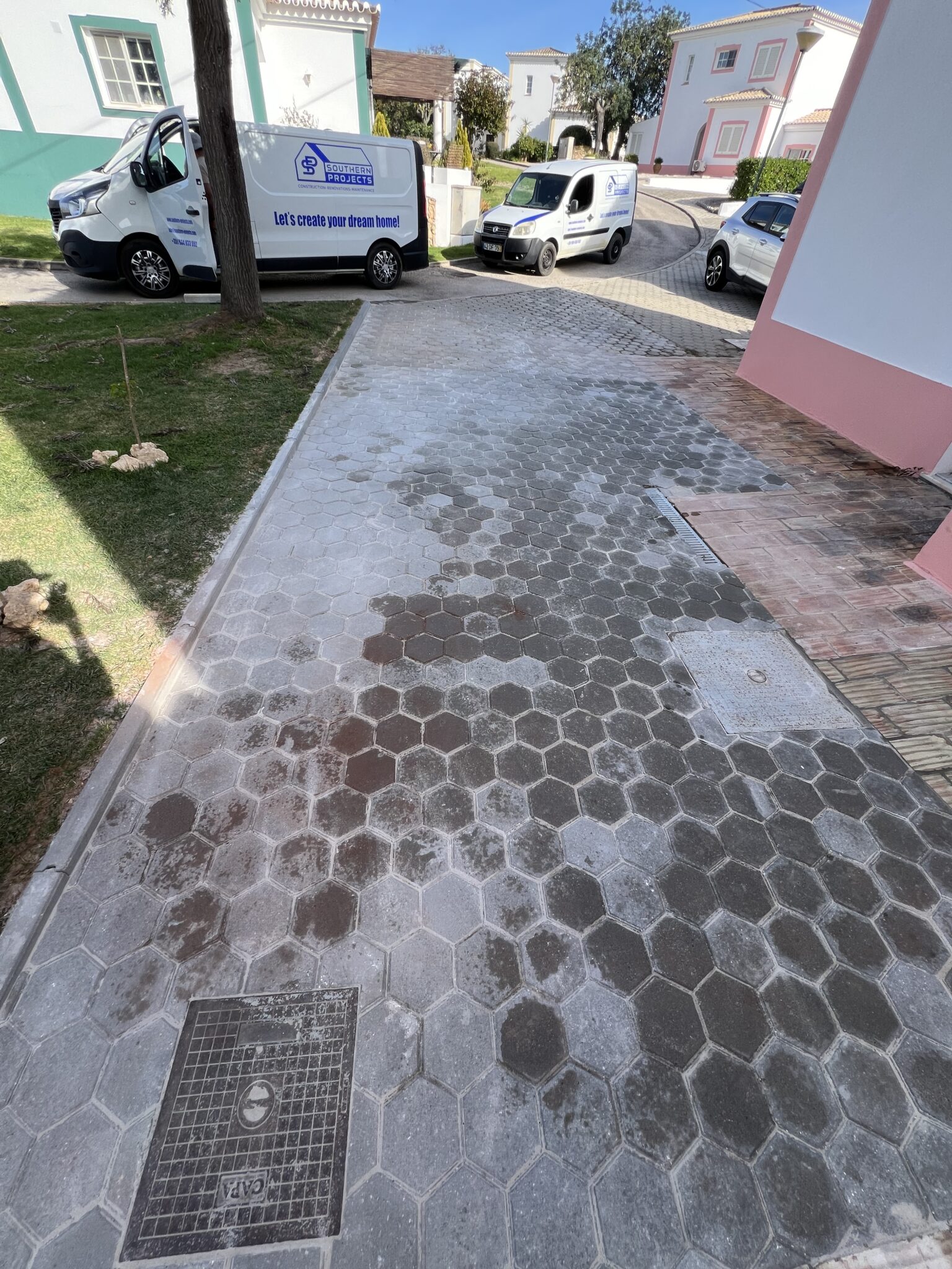 Renovate and widening driveway - Southern Projects